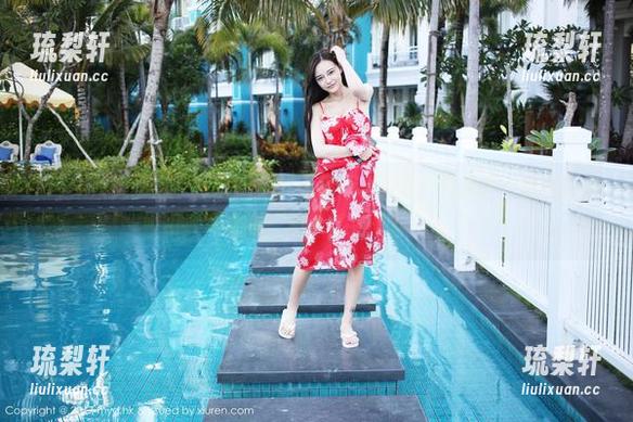 MyGirl美媛馆-阿乖Kiddo MyGirl美媛馆 - 阿乖Kiddo长腿写真分享:打算开一堂腿部瑜伽课,有人报名吗?