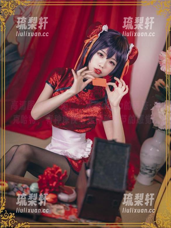 高清图包独一无二：水淼aqua的蒂法·洛克哈特，有种深夜勾起神秘情节的感觉...