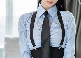 秀人网 – 奶牛妆容大片：白琮瑗的作品好像养了一头奶牛