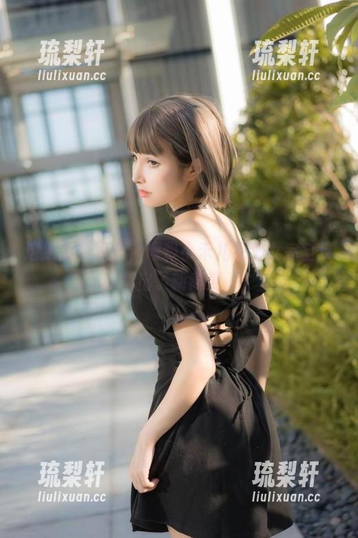 这组定制写真，超级小禾儿把狼女完全玩出了新高度
